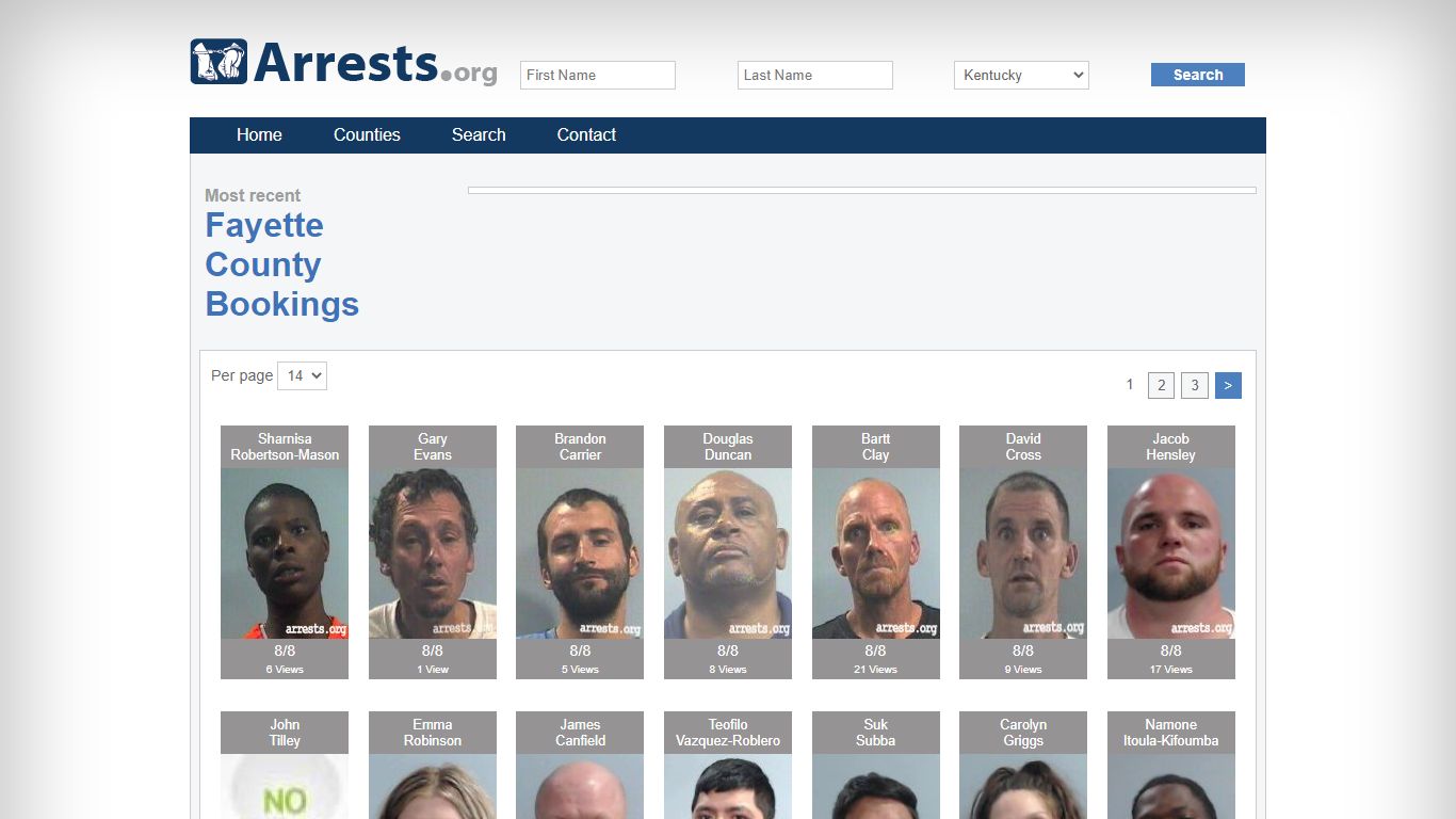 Fayette County Arrests and Inmate Search